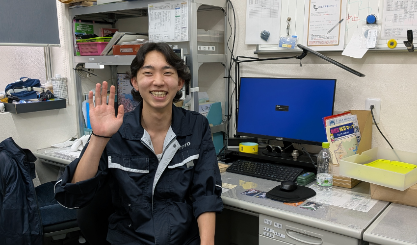 施設管理課　Tさん　2025年入社