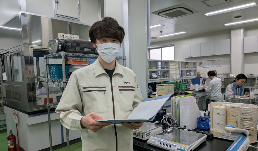 品質管理課　Sさん　2023年入社