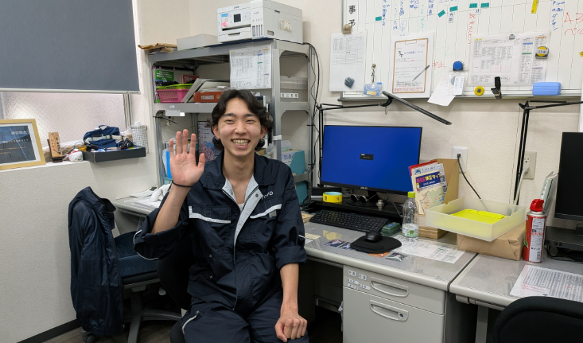 施設管理課　Tさん　2025年入社