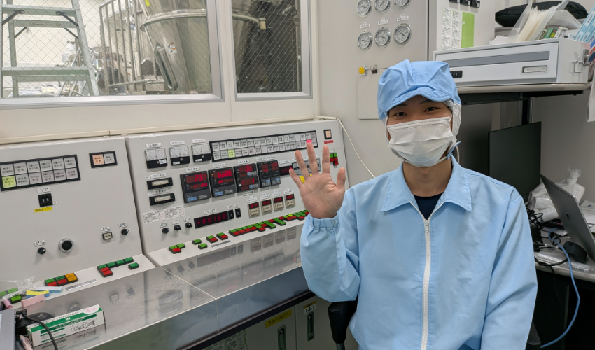 製剤一課　Uさん　2023年入社